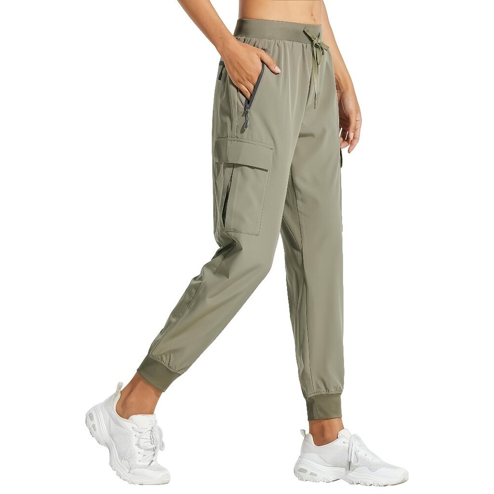 Libin Cargo Joggers in Sage
